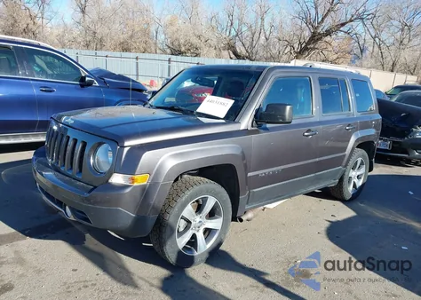 2017 Jeep Patriot High Altitude 4X4 from USA, damaged, VIN 1C4NJRFB2HD210779